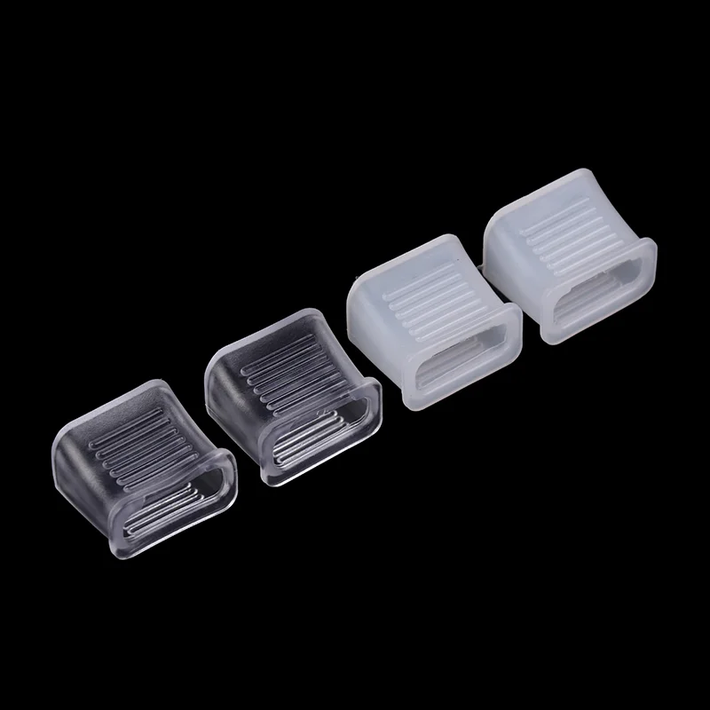 

10 шт., прозрачный белый чехол для свистка рефери, мягкая ручка для рта, свисток футбольного рефери, защитные аксессуары