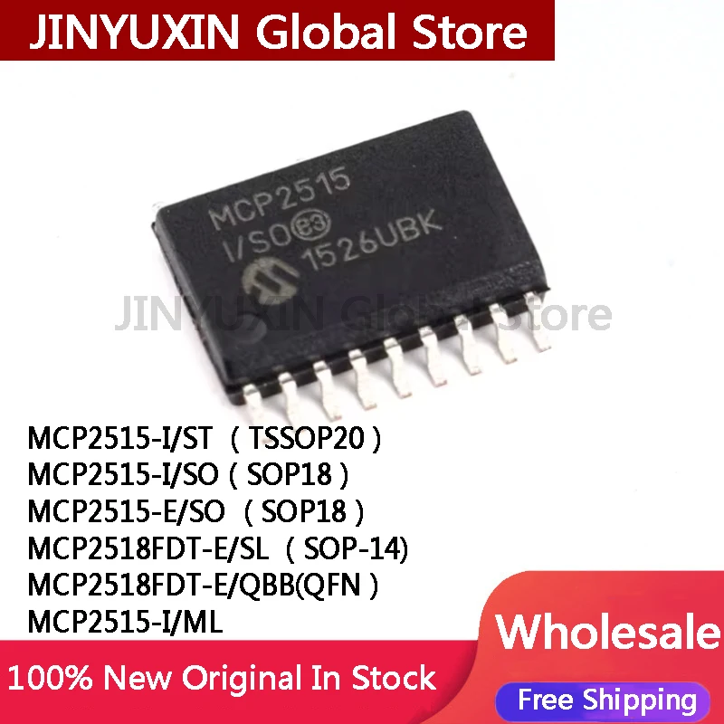 2Pcs Mcp2515-I St T…