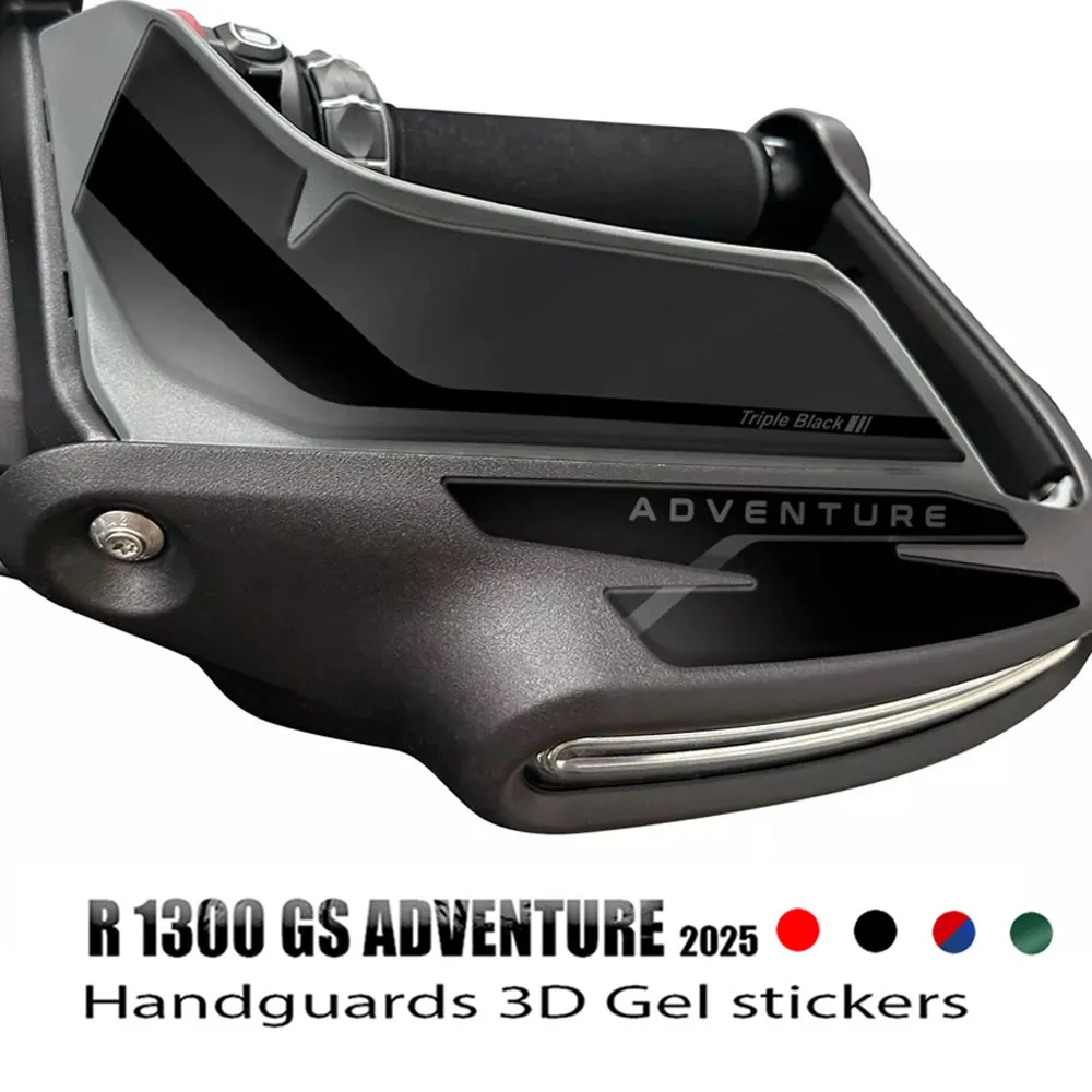 For BMW R1300GS R 1300 GS Adventure 2024 2025 Handguard Shield Sticker Motorcycle Hand Guard 3D Decal Protector Kit