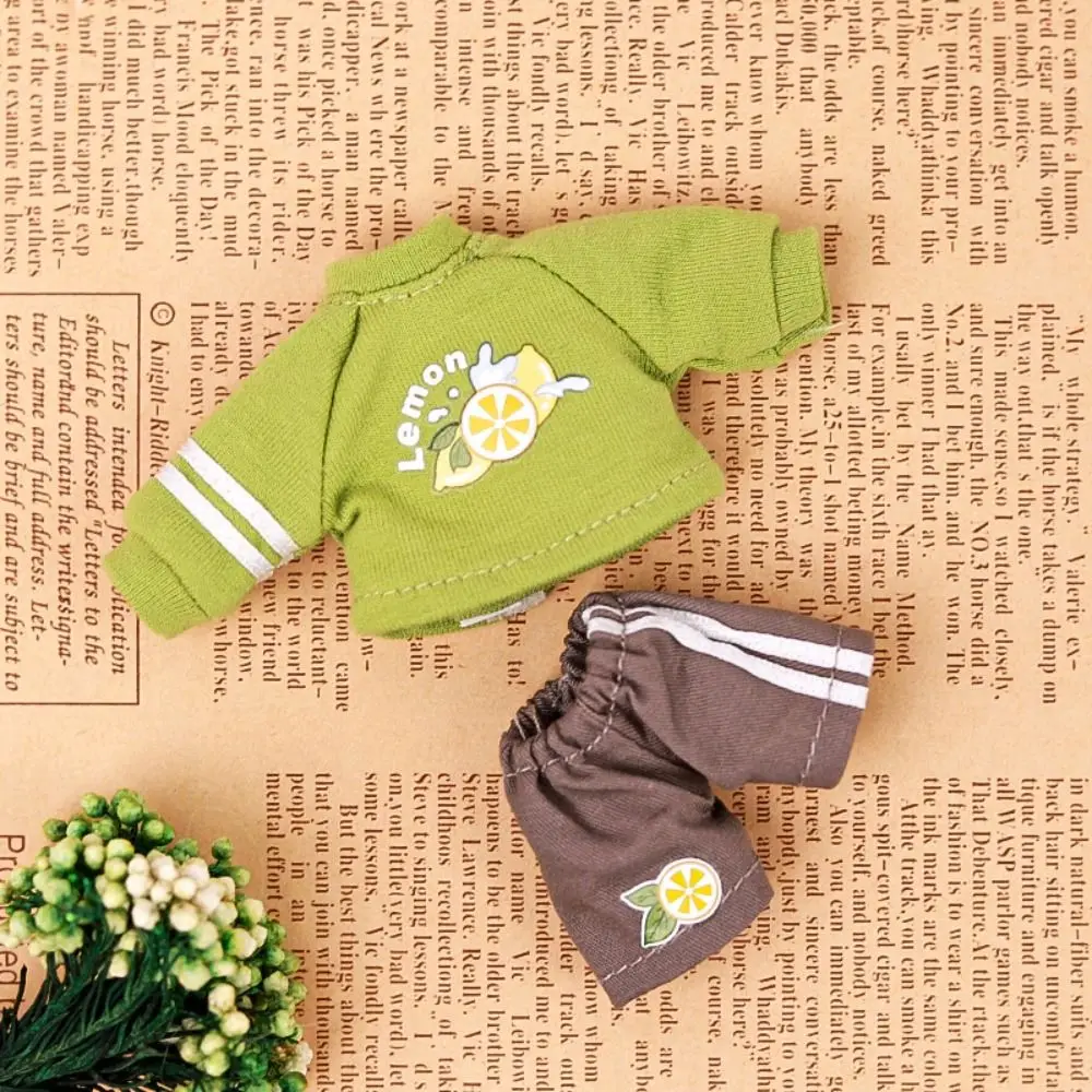 Moda roupas de algodão bonito diy acessórios mini 5 cores para 1/11 ob11 bonecas para 1/12 bjd/gsc bonecas/obitsu 11 bonecas