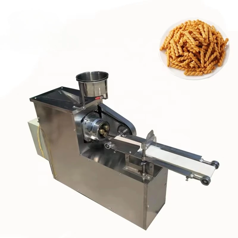 Sweet Crispy Wheat Flour Snacks Extruding Twisted Food Making Machine Fried Dough Twist Machine