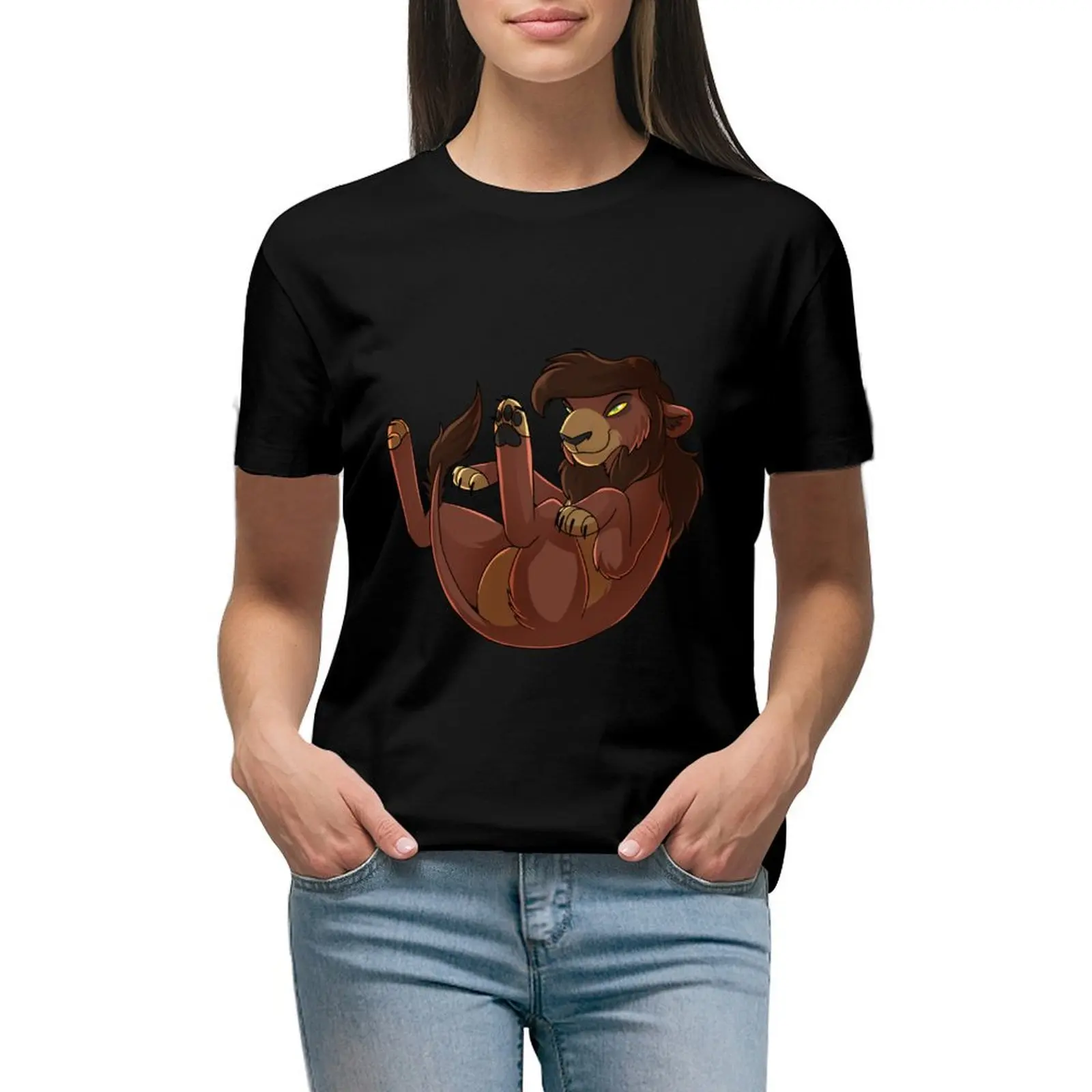 

Kovu T-shirt vintage clothes anime clothes oversized t shirts for Women