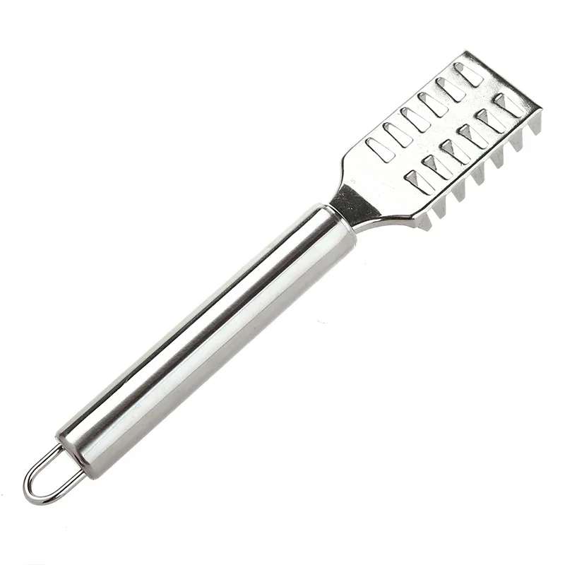 Stainless Steel Fast Cleaning Fish Peeler Scale Remover Seafood Crackers Fish Scaler Cleaner Planet Skin Brush Scraper Tool