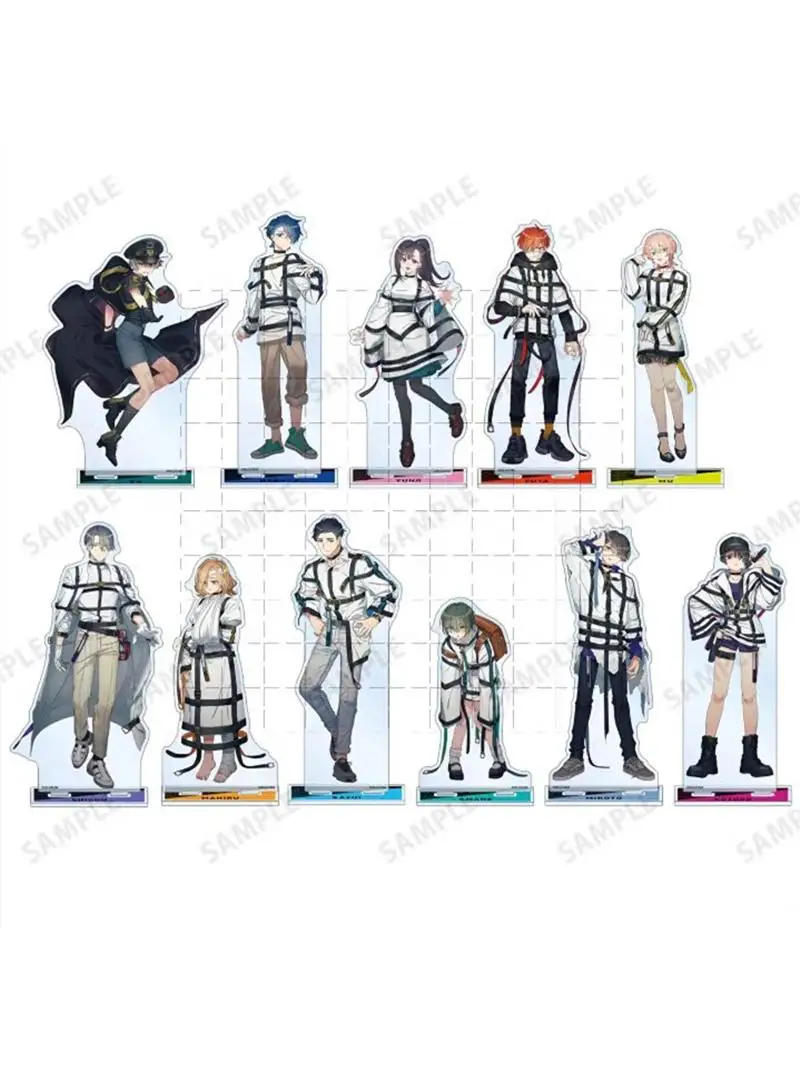 MILGRAM Game Anime Figure Modèle Plaque, Shidou, MexHaruka, Kazui, YLOT, MikPain, Amane, Butter Stand, Acrylique, Jouet Cosplay, Cadeau