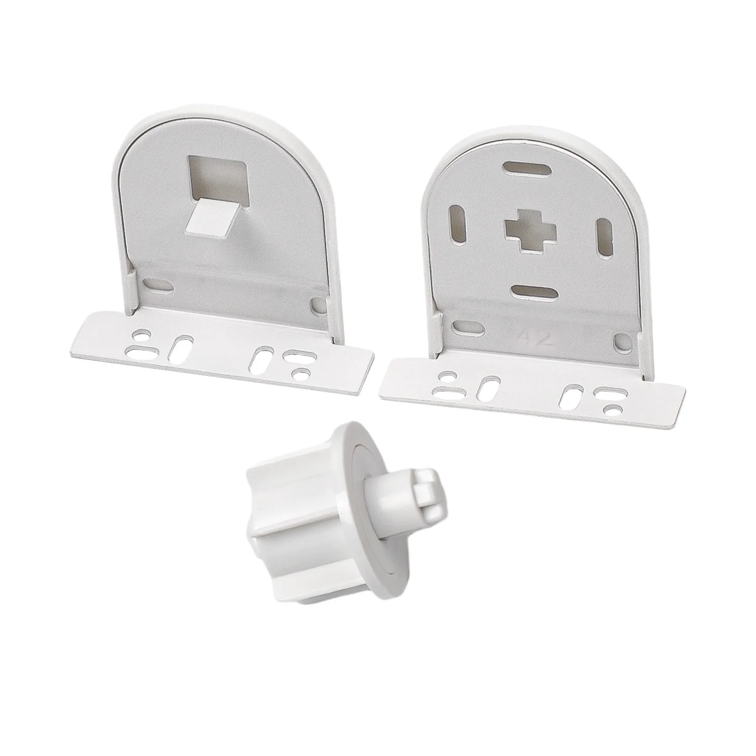 

Для 32 мм комплект для ремонта рулонных штор, белые аксессуары для рулонных штор, запасная часть