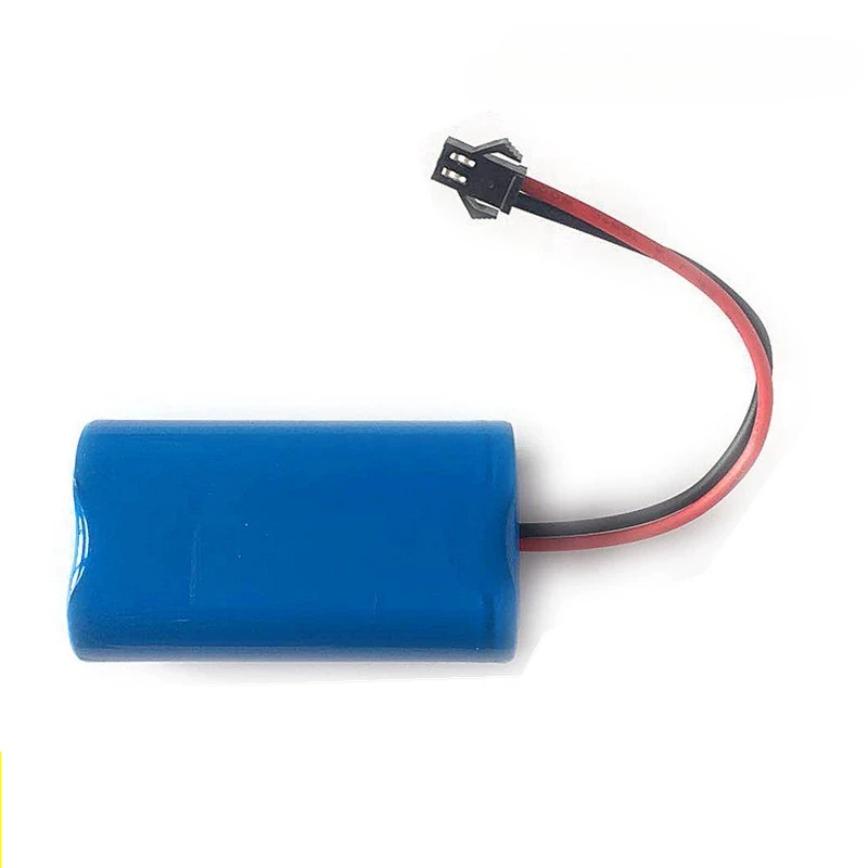3.7V 7.4V 18650 Li-ion Battery Pack SM Terminal for Solar LED Light Mining Lamp Outdoor Bluetooth Speaker