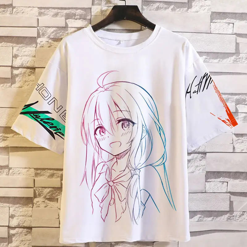 

Anime Game Witch Journey Merchandise Irena Short Sleeve Amnesia Two-Dimensional Unisex Loose Summer T-Shirt
