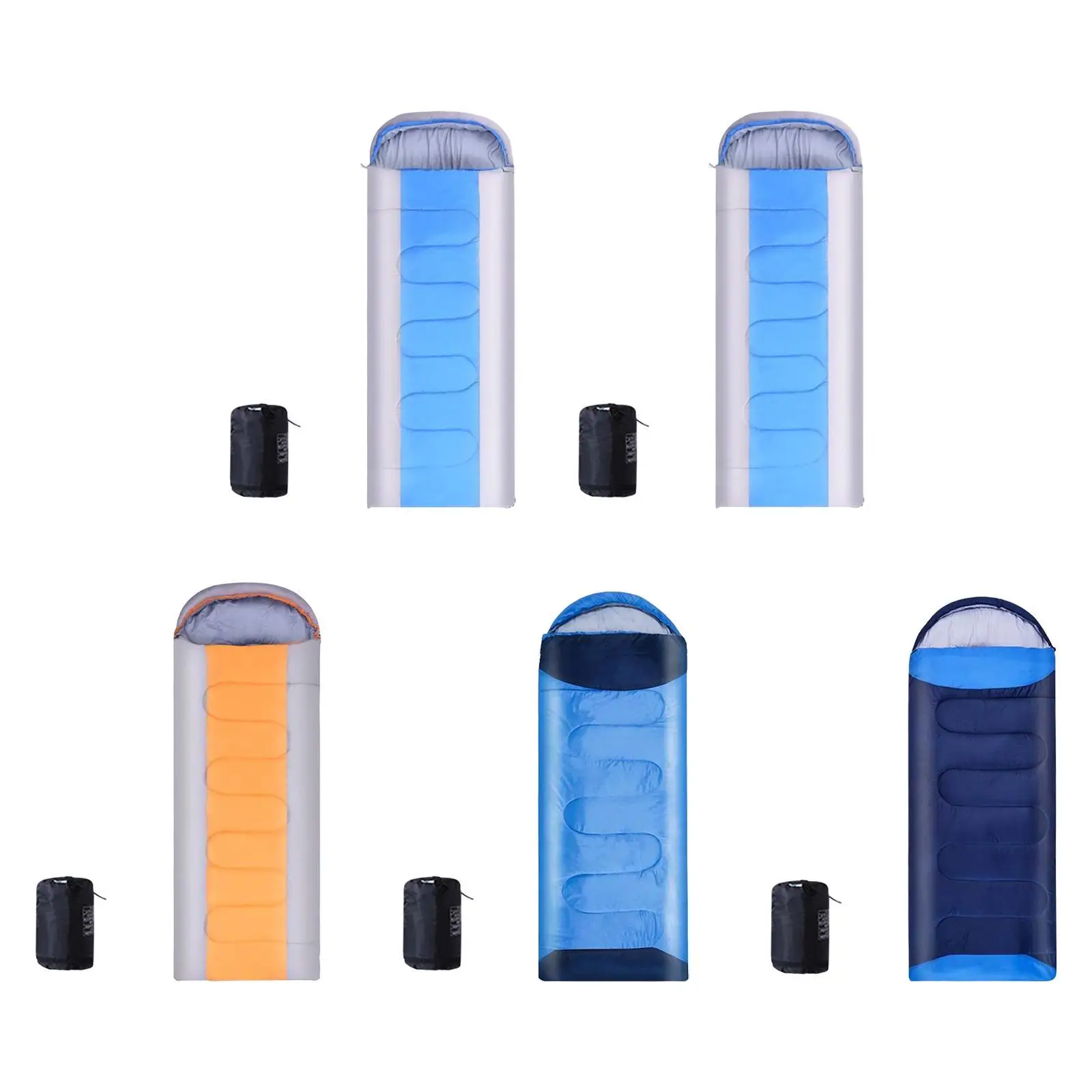 

Спальный мешок-конверт, спальный мешок для кемпинга, 220 x 75 см, легкий, для четырех сезонов для проживания в помещении, для взрослых, для путешествий в помещении