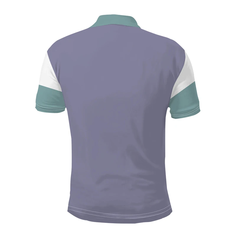 Men's Short Sleeve Polo Shirt Fresh Color Design Casual Entertainment Summer Applicable Lightweight Breathable Fashion Top