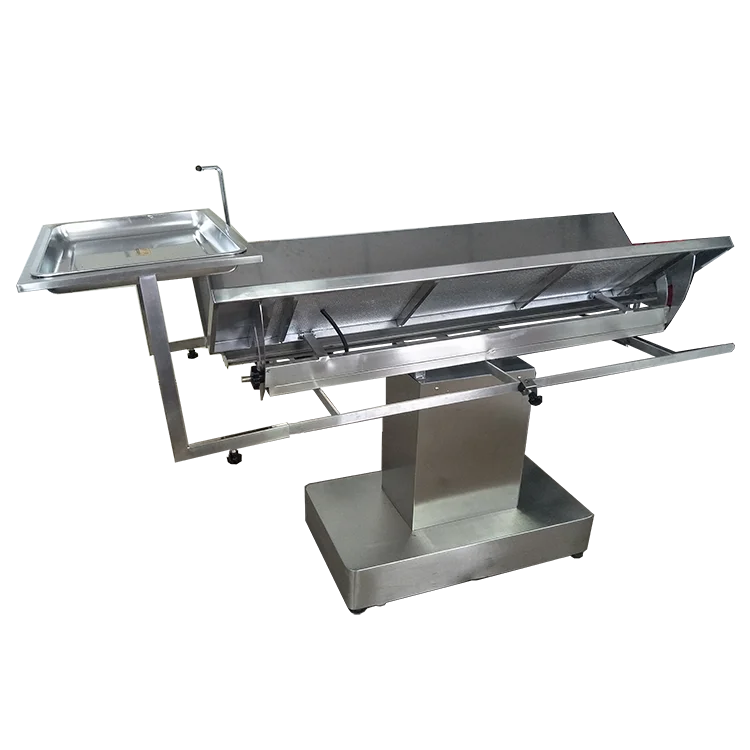 New Economic stainless steel veterinary operating table veterinary surgical table animal operating table