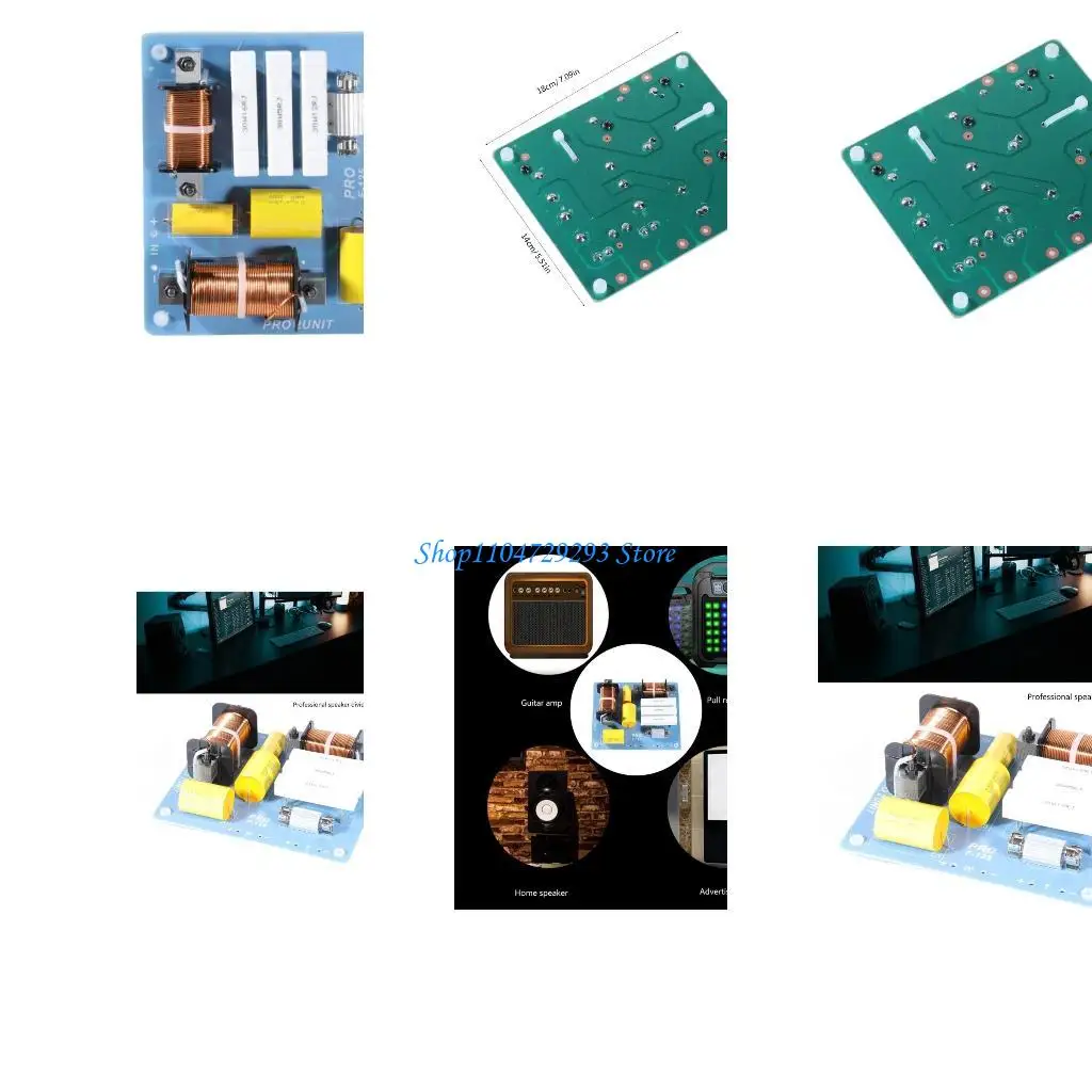 

Y2GD F125 Speaker Frequency Divider Two Way Crossover Filter Exceptional Quality