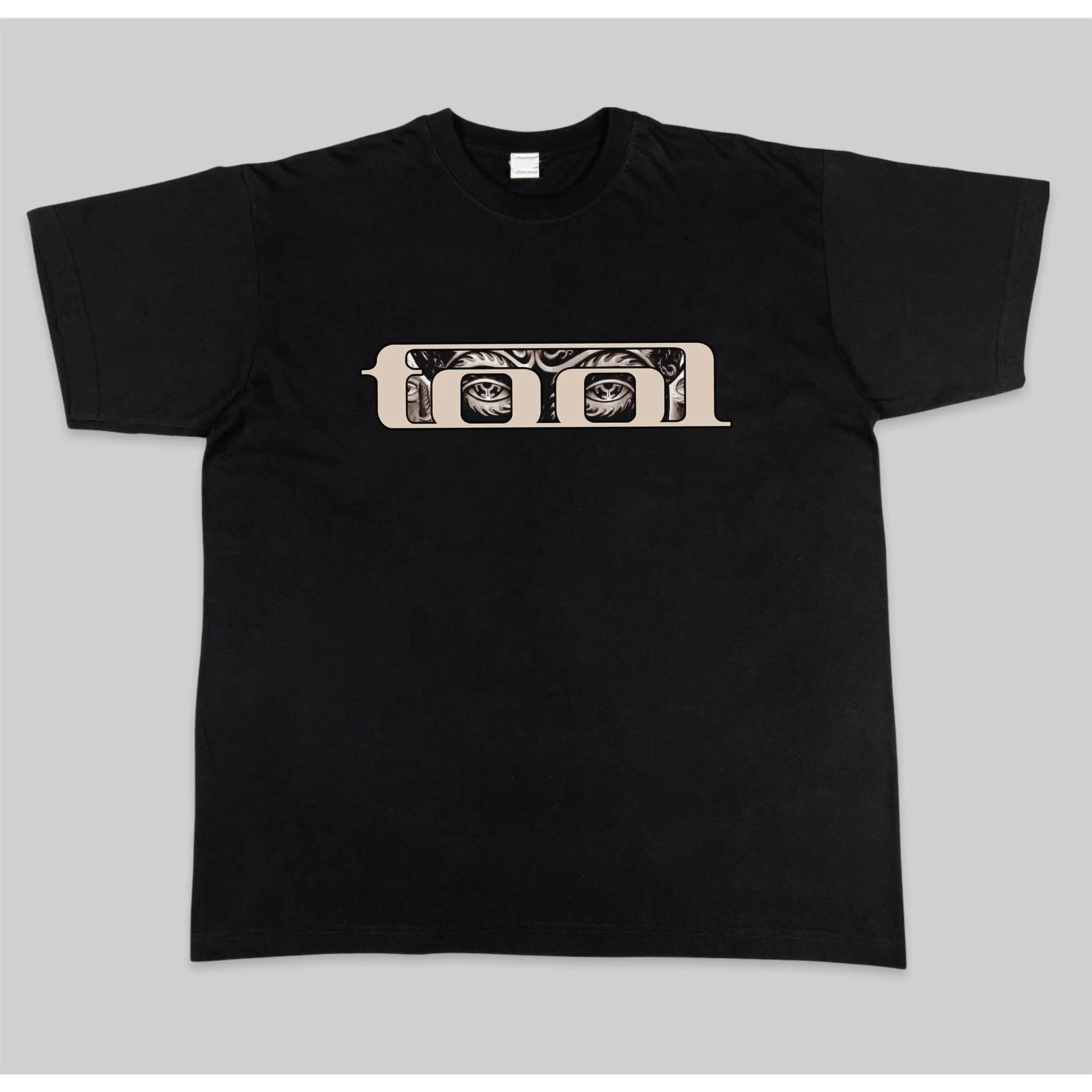 

European and American Ultra Hot Street Rock Alternative Metal Oldschool Trend Texture Men's and Women's Short Sleeved T-shirt