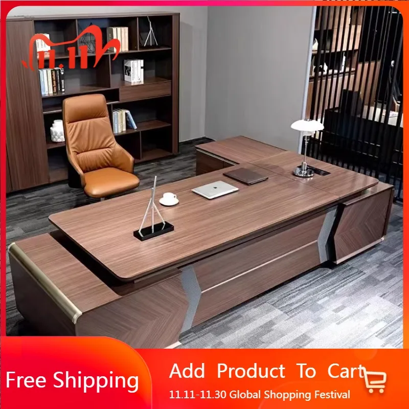 متوفر في المخزون مكتب مكتب تنفيذي رئيس الحد الأدنى مكتب مكتب عالي الجودة أثاث Escritorio Oficina الأوروبي الحديث #1