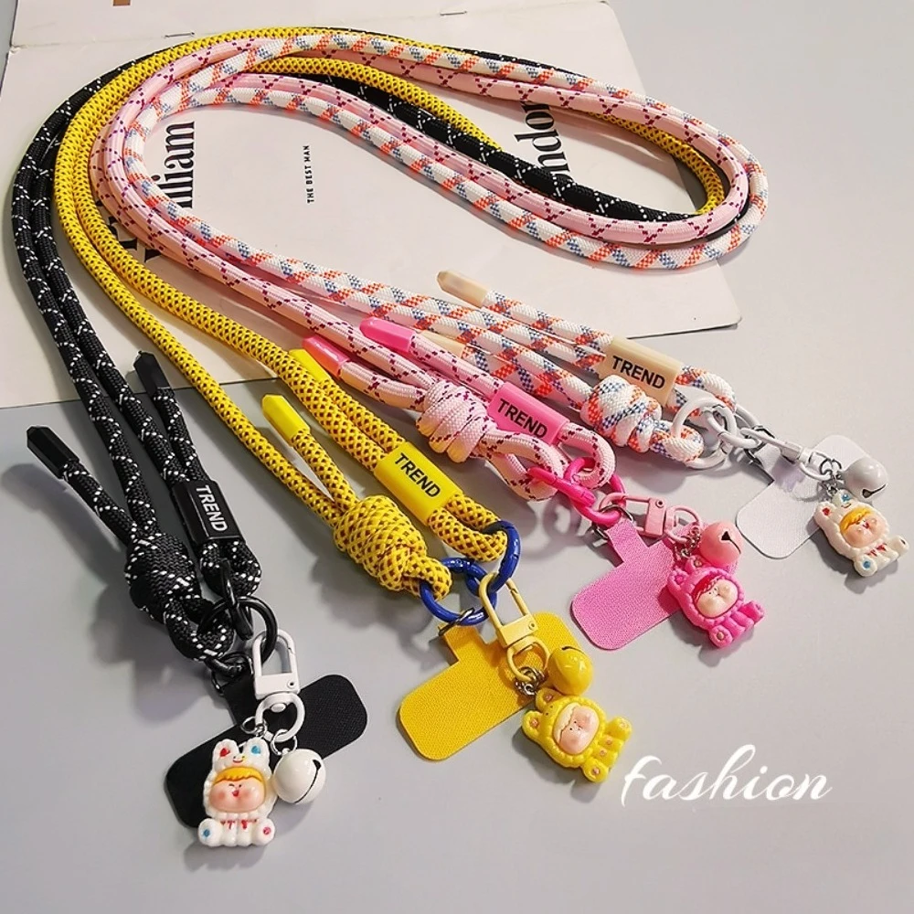 

Корейский многофункциональный ремешок для телефона INS, регулируемый шейный ремешок через плечо с подвеской для путешествий на открытом воздухе, защита от потери