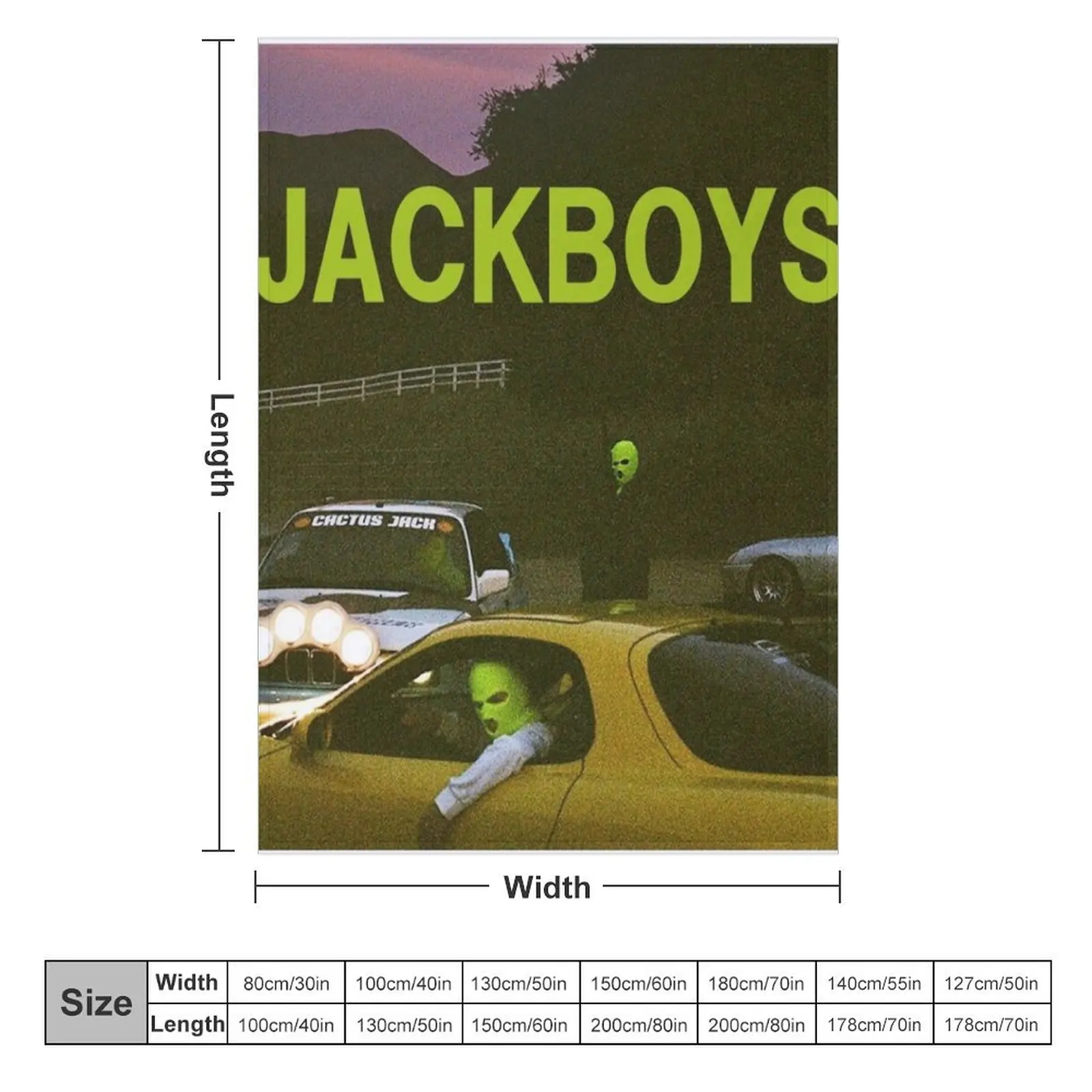 JACKBOYS MERCH Throw Blanket for babies blankets and throws Luxury Throw Thermal Blankets