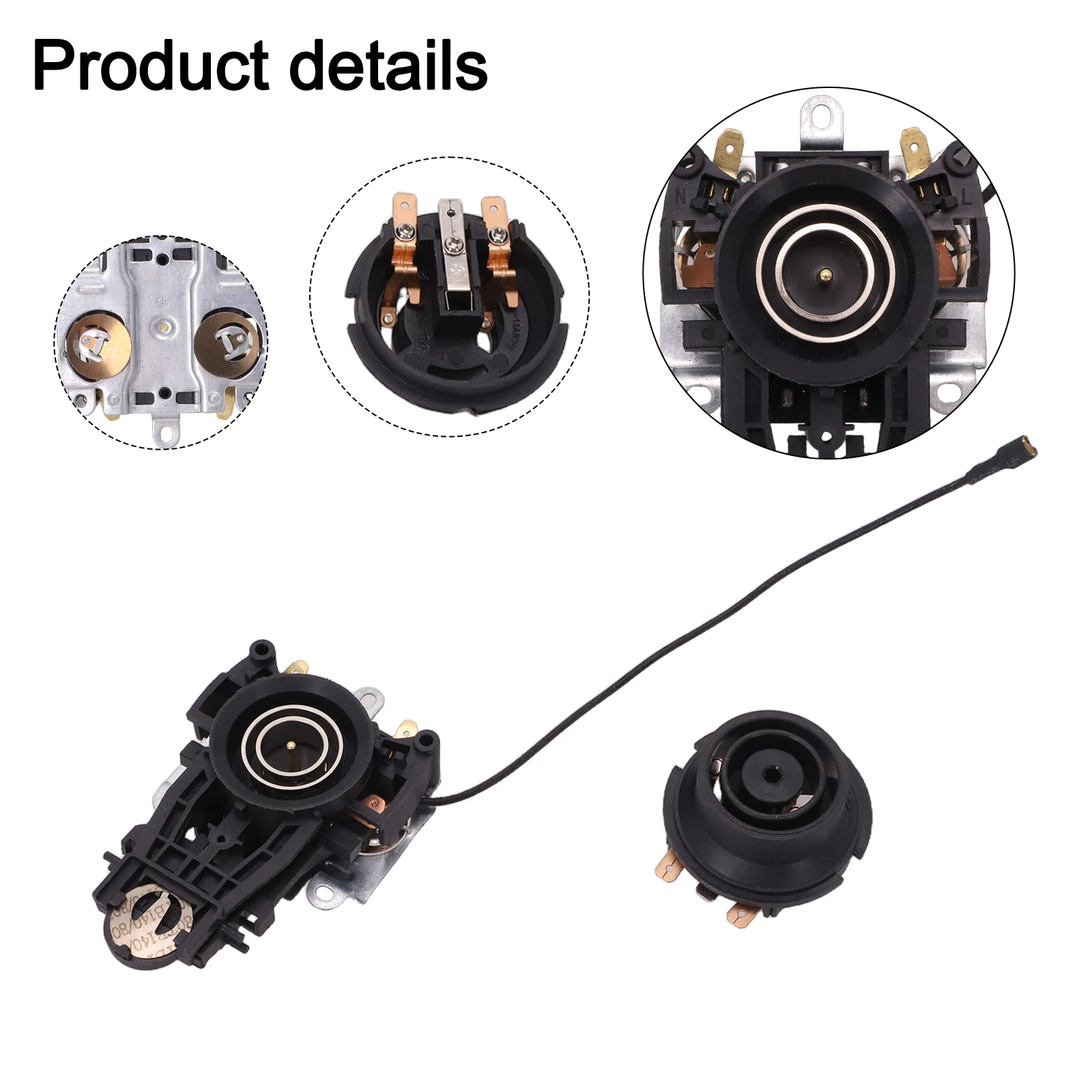 Electric Kettle Thermostat Kettle Parts Kitchen Appliance Maintenance Circuit Accessory Thermal Protection Device
