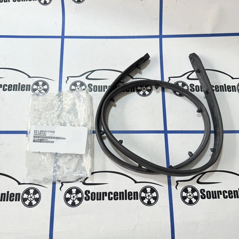 Front Bumper Hood Seal Strip Sight Shield Rubber Trim FOR 2011-2015 Optima 863572T000 86357-2T000