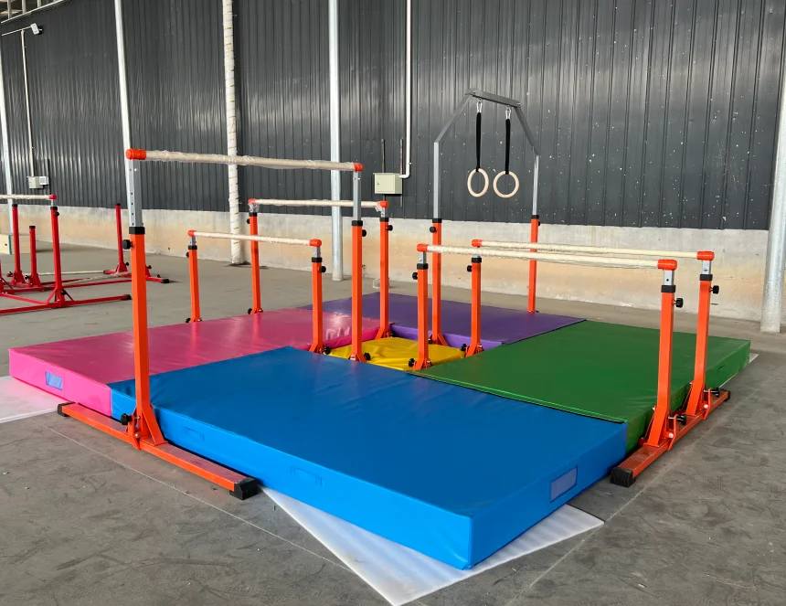 Kids Gymnastics Single Horizontal Bar, Professional Gym Court Training Equipment