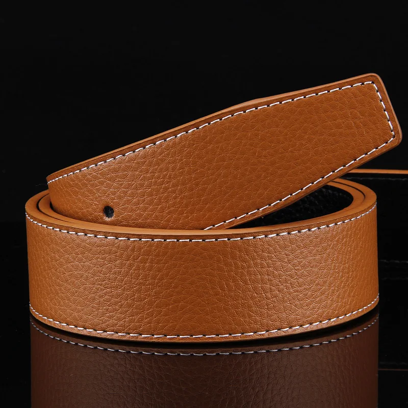 Nuove cinture di marca di lusso per uomo Fibbia ad ardiglione di alta qualità Cinturino maschile Cintura in vera pelle Ceinture da uomo senza fibbia Cintura da 3,6 cm