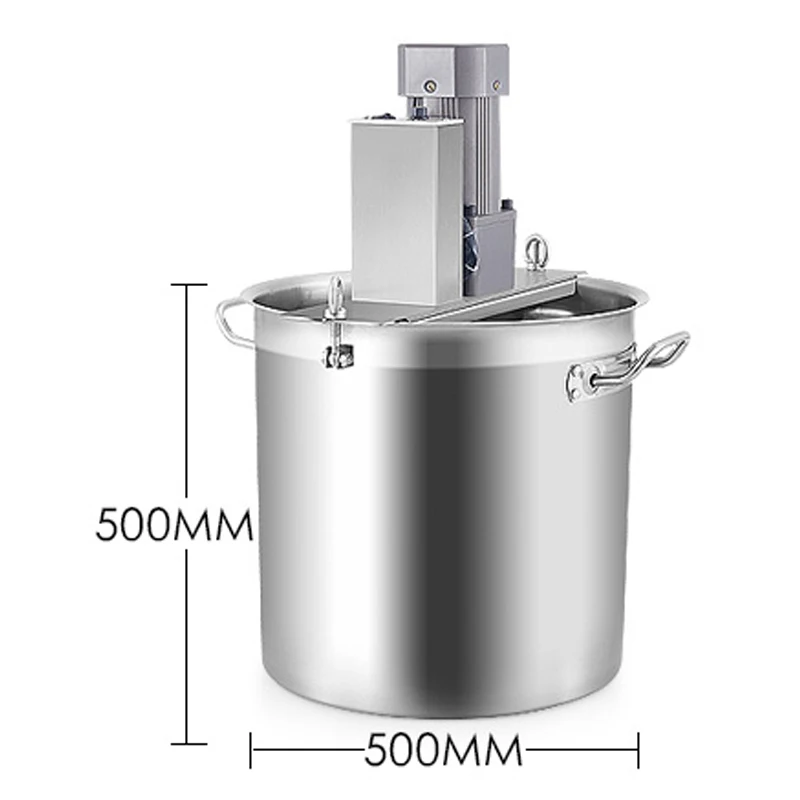 750W Frying machine Commercial small fully Automatic Stirring Sauce Bucket Stir Frying sauce Hot pot material chili sauce bean