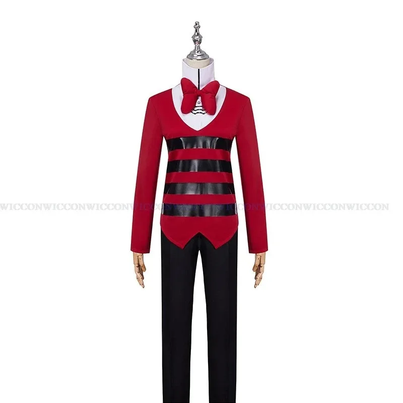 جديد 2025 أزياء هازبين فندق فوكس التأثيرية أزياء موحدة للرجال أزياء الهالوين كرنفال عيد الميلاد أزرق أحمر S ★ ★ ★   جيه.