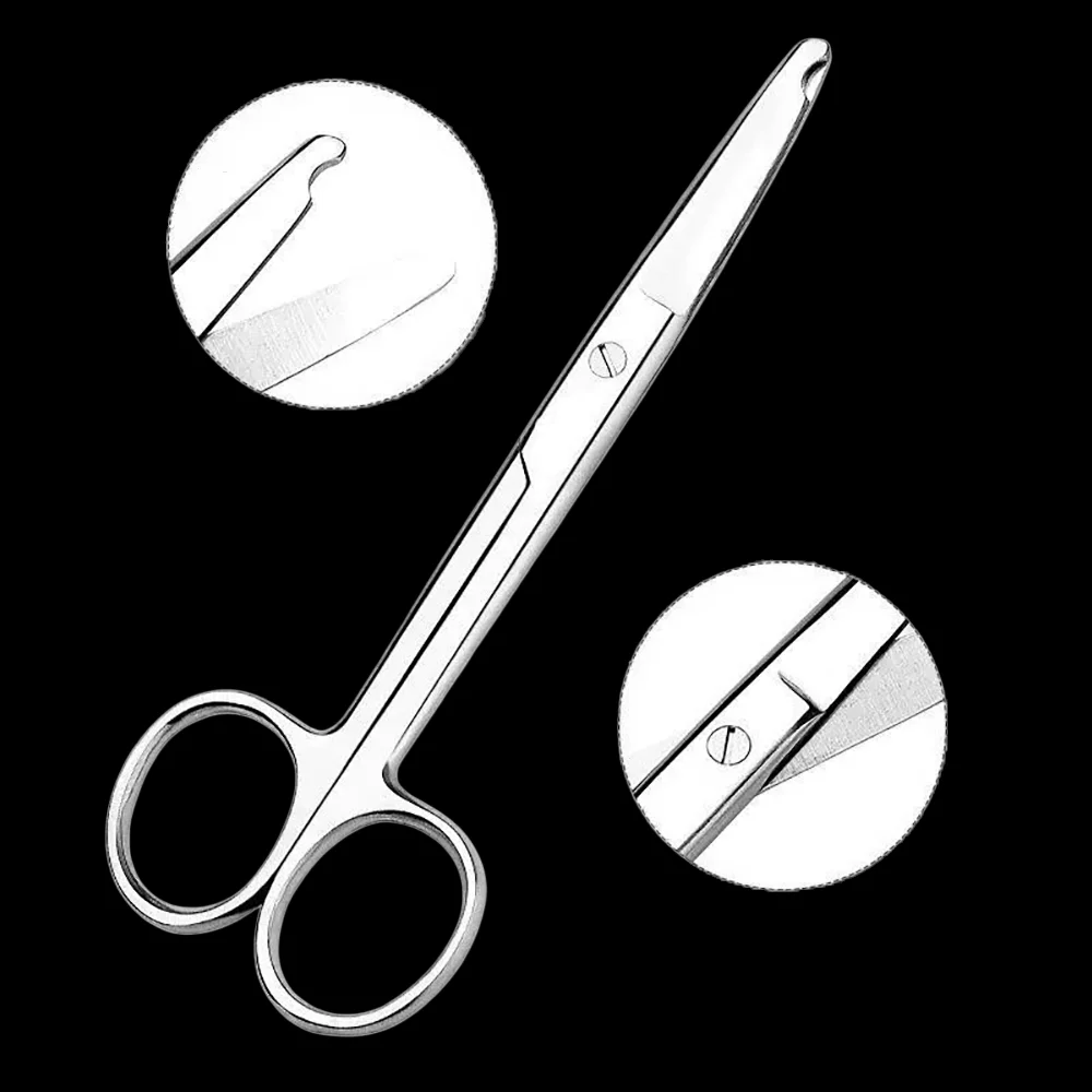 

Stainless steel 2PC/Bag Dental Spencer Stitch Suture Cutting Removal Medical Grade Scissors Surgical Tools