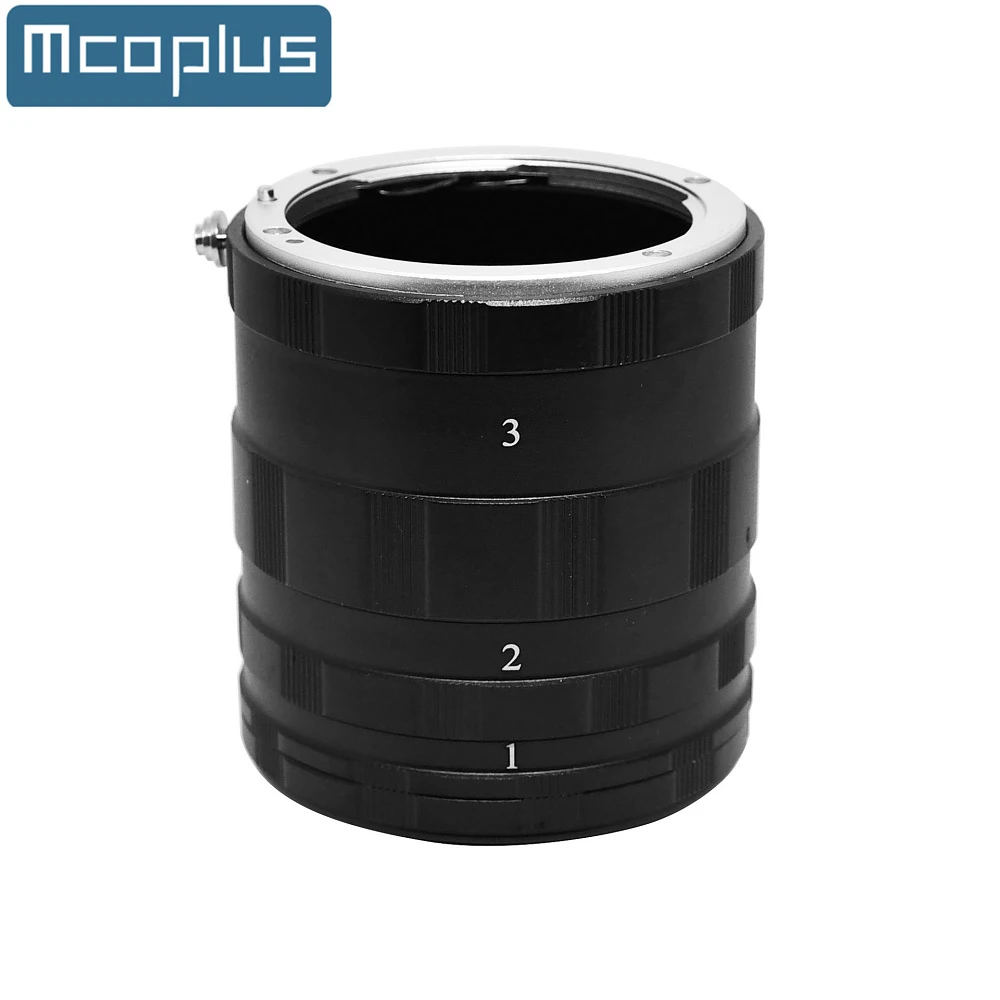 Mcoplus Metal Macro Extension Tube Ring for Olympus Pansonic Lumix M4/3 Micro 4/3 PEN E-PL1 E-PL2 E-PL3 E-P2 E-P3 E-M OM-D E-M5