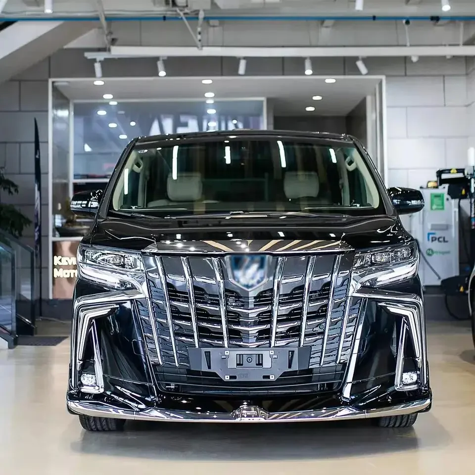 New Arrived 100% Fitment 2015conversion To 2019 Alphard Sc Body Kit Pp Material Bumper For Toyot Alphard 2015-on