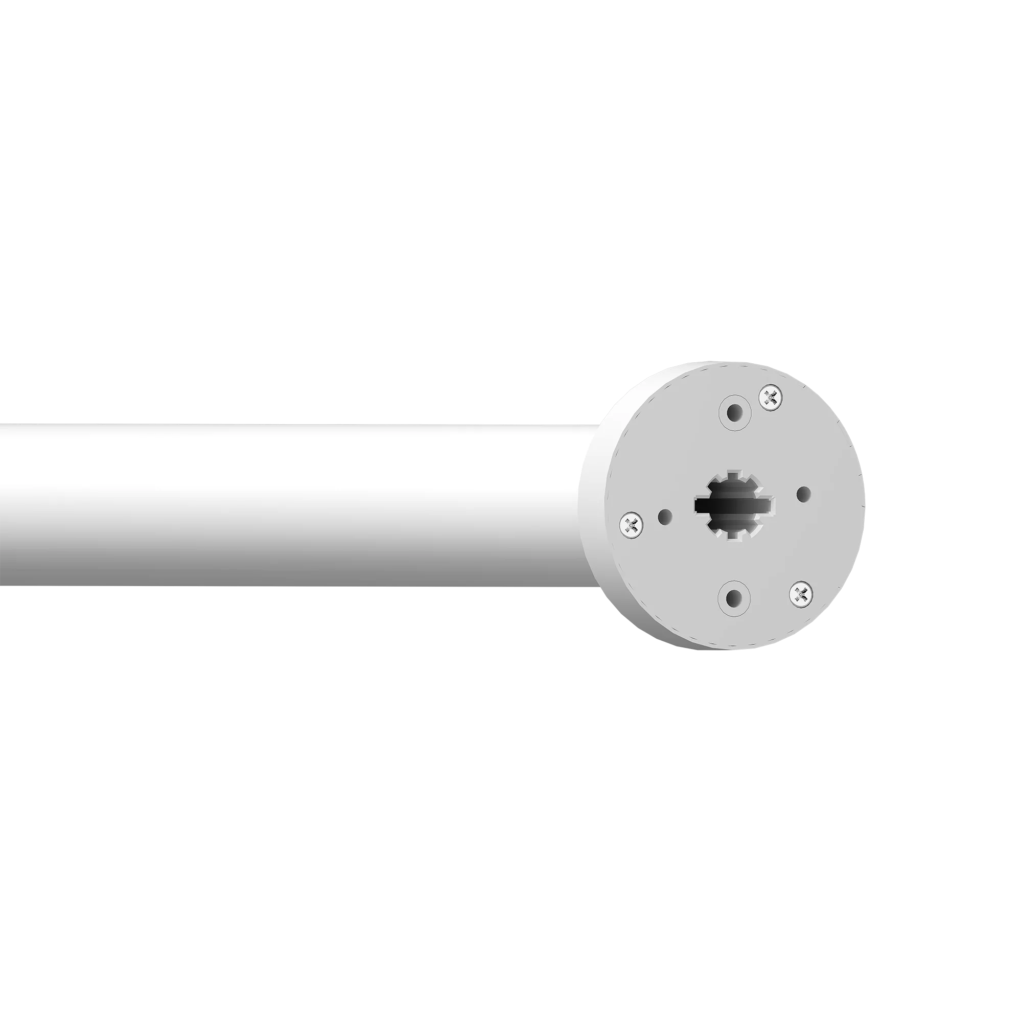 Smart Home 25mm Electronic Limit Switch DC Motor Built-In Roller Blind Motor with Rechargeable Lithium Battery Metal