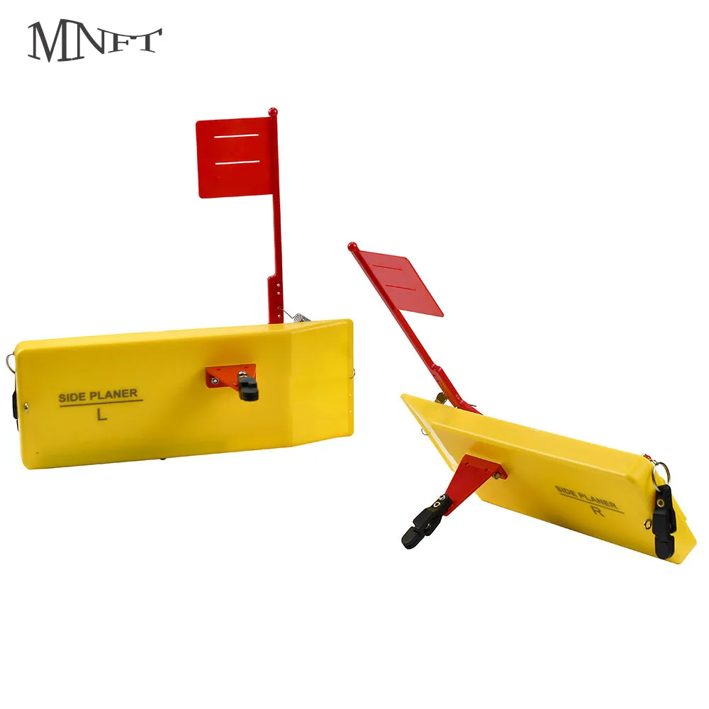 MNFT 1Pc Left Right Side Planer Boards Fishing Diver Trolling Boards ABS Plastic Offshore Boat Trolling Fishing Side Planner