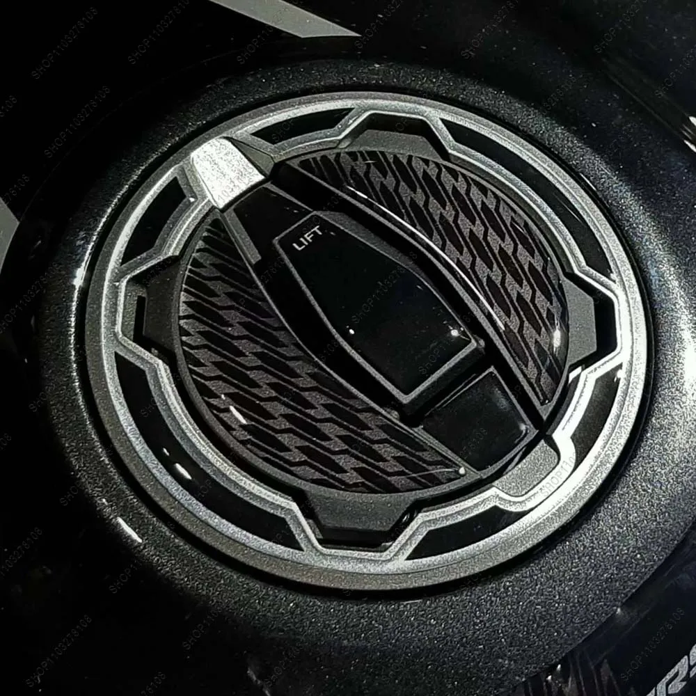 For KAWASAKI VERSYS 1000 2019-2020 Motorcycle Anti slip Tank Pad Side Traction Pads Protector Sticker 3D Resin Stickers kit