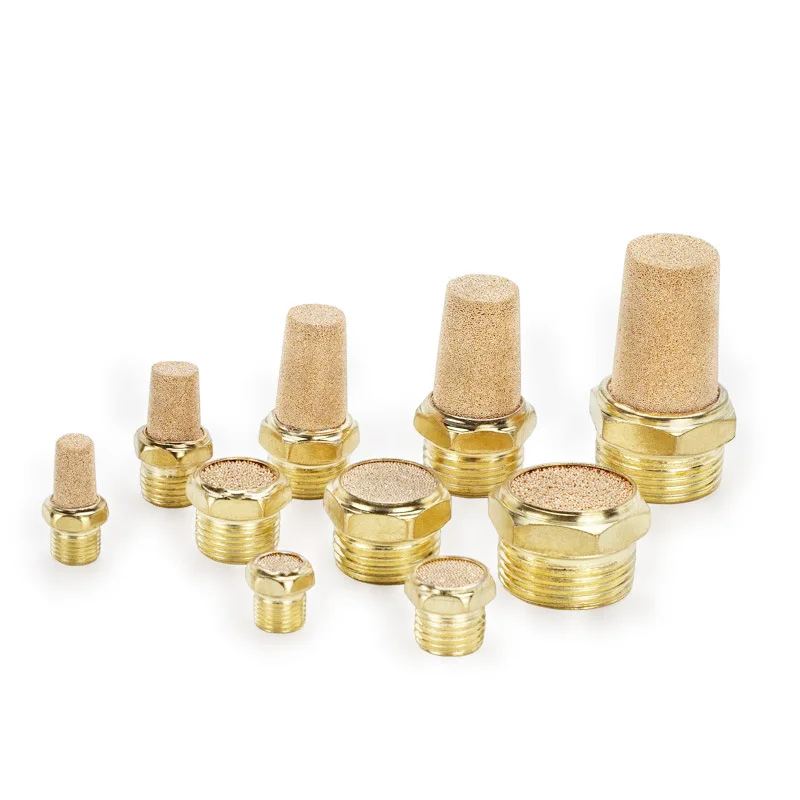 

BSLM Flat Head Long Head Brass Muffler BSL-M5/01/02/03/04/06/1 Inch