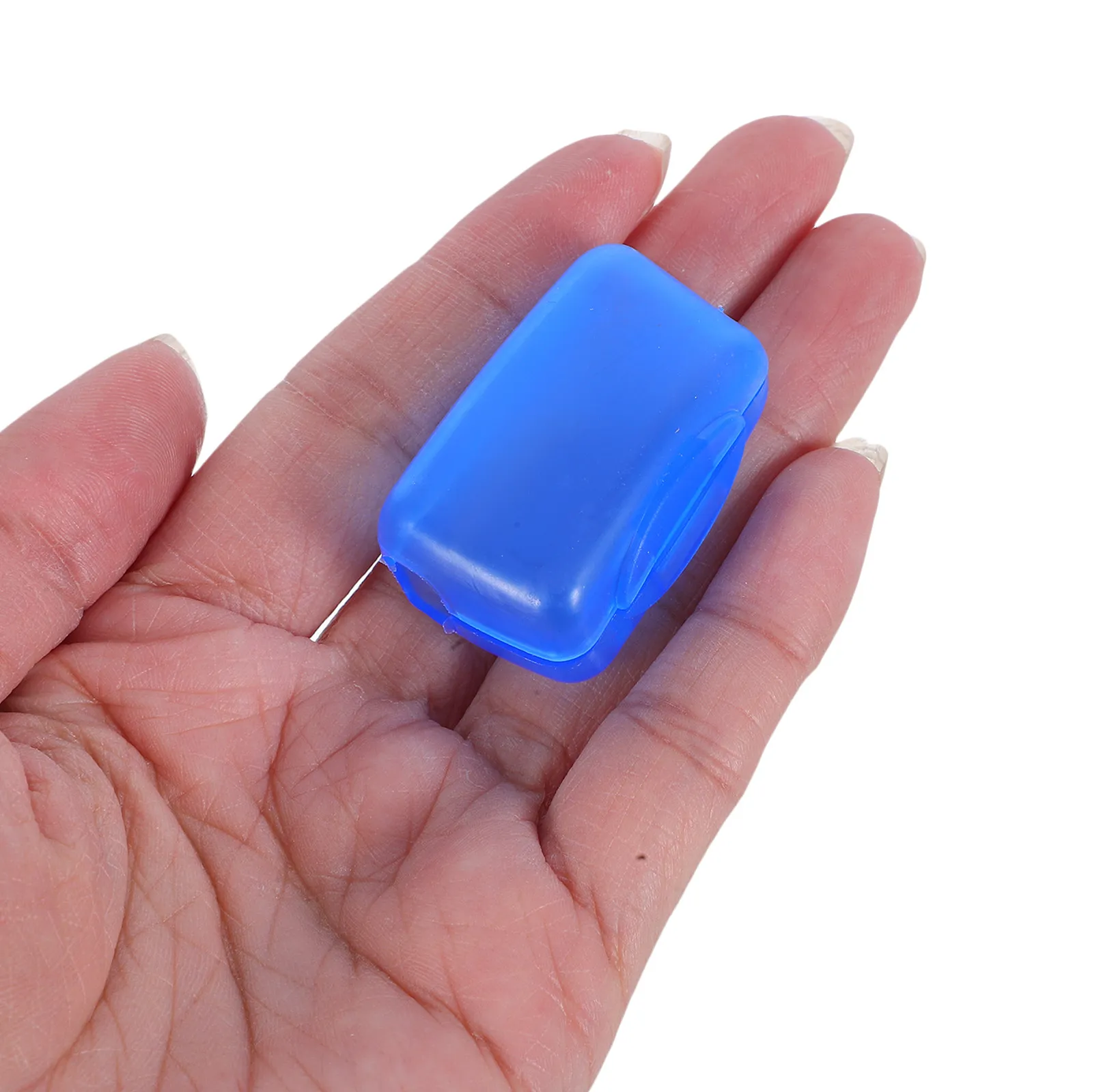 

20Pcs Plastic Toothbrush Boxes Stackable Brush Head Protectors Travel-Friendly Cases for Oral Hygiene Maintenance in Hotel