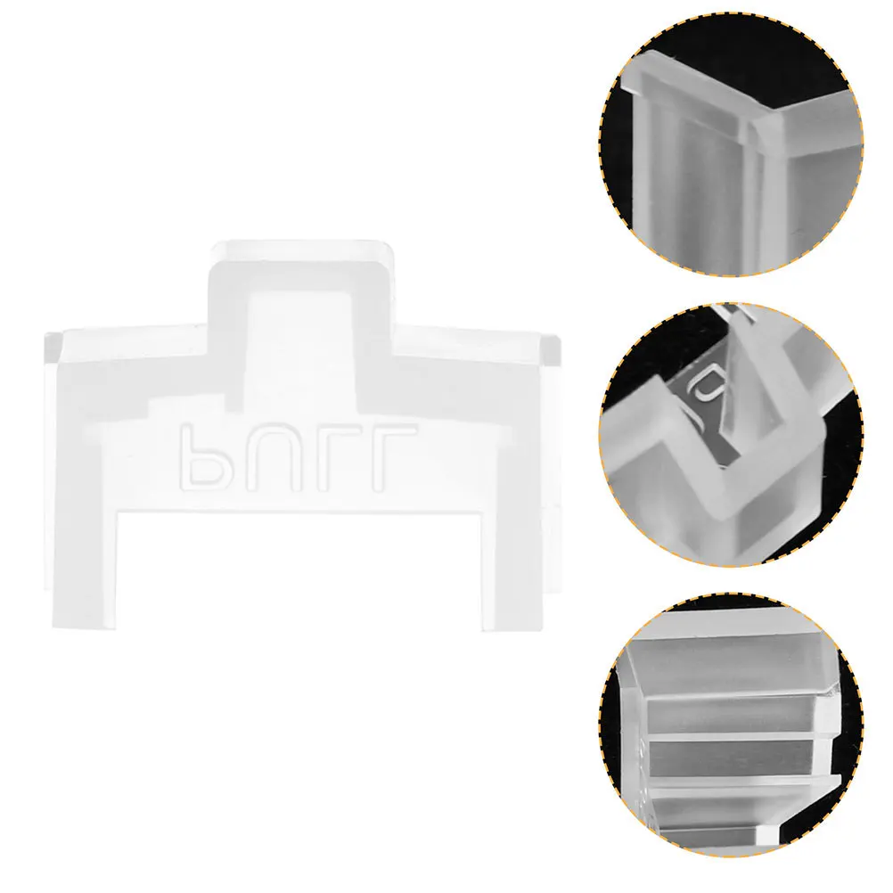 

3Pcs Record Player Needle Covers Protective Caps Replacement Turntable Stylus Sleeves Vinyl Needle Protector for Stylus Safety