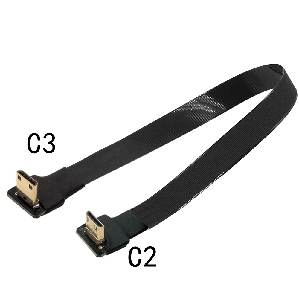 Línea de fotografía aérea de cámara, Mini HDMI de alta definición, cable de vídeo suave, PTZ, FPV