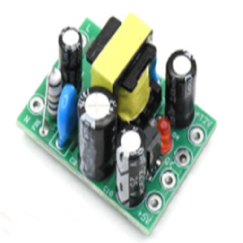 1PCS AC-DC 110-220V Switching Power Supply Module AC-DC Isolation Input Output 5V 12V 100mA 500mA PCB Input 12-24V 110-220V