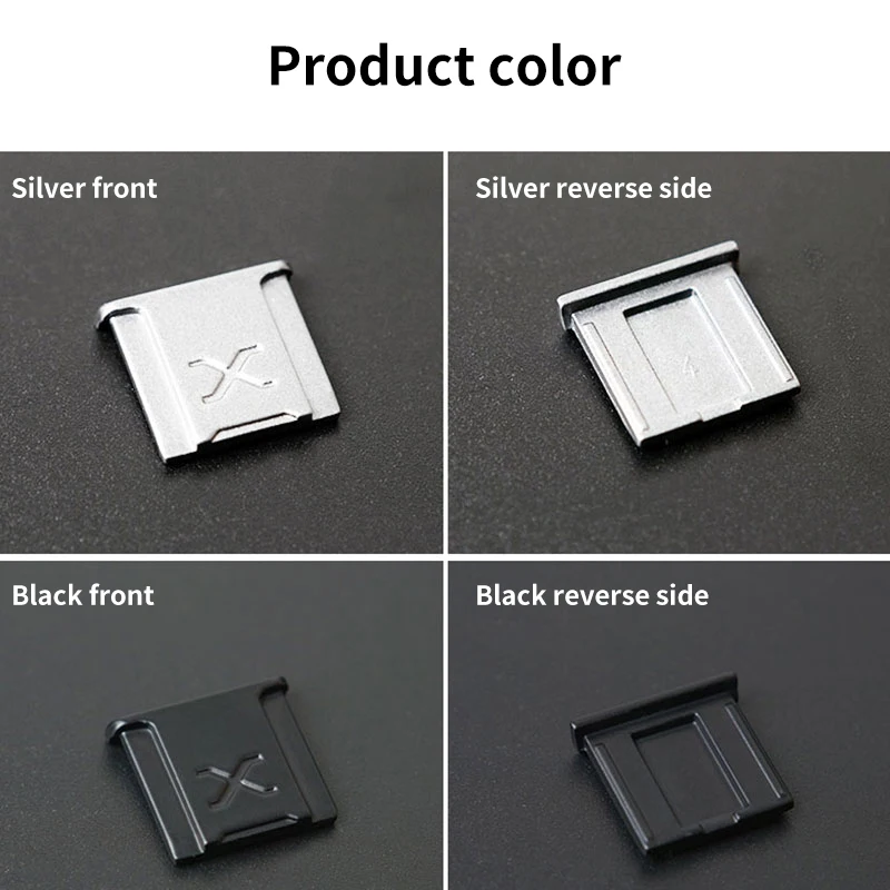 Camera Metal Hot Shoe Protector X Hot Shoe Cover Universal for Fuji SLR Dustproof Hot Shoe Cap Protective Cover Photography