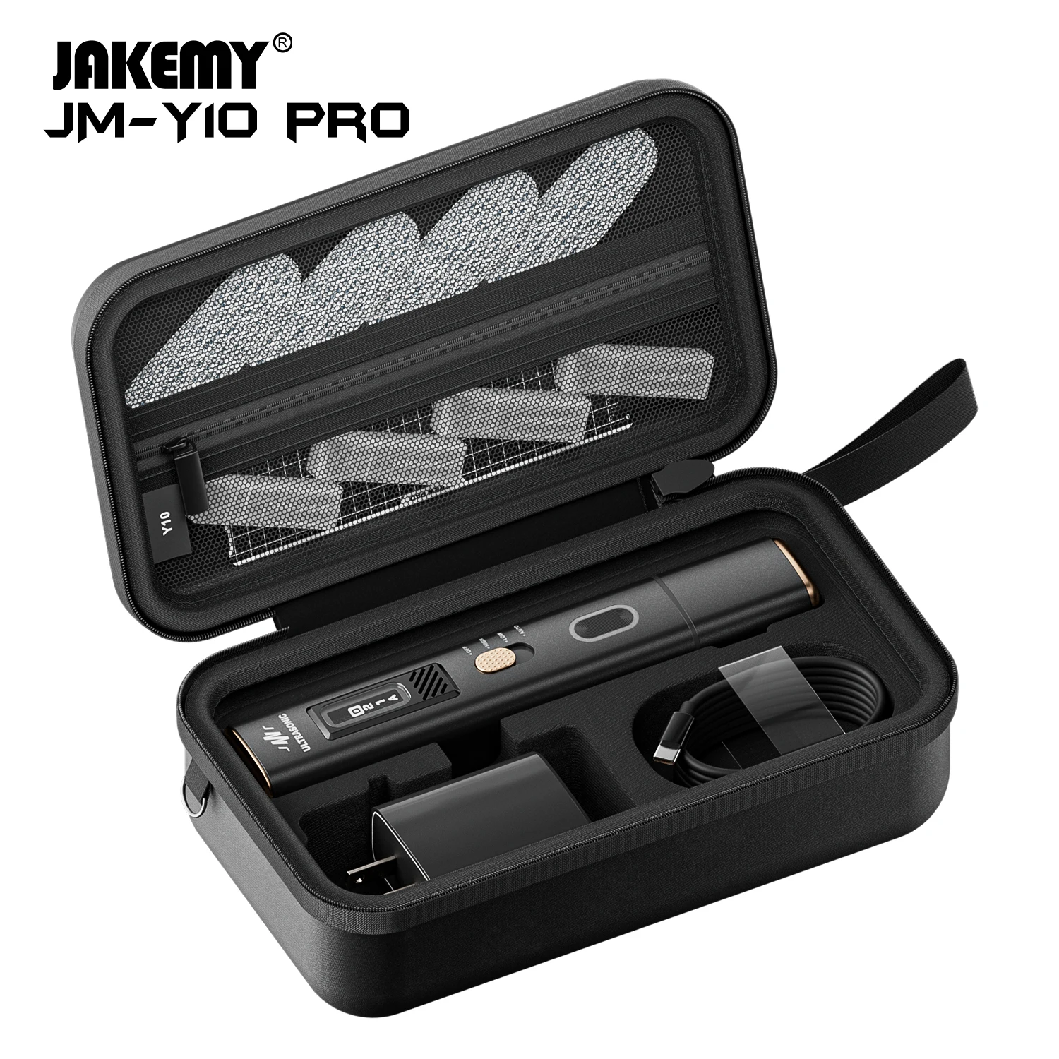 Jakemy JM-Y10 プロ超音波切断ナイフ OLED スクリーン過熱保護 DIY