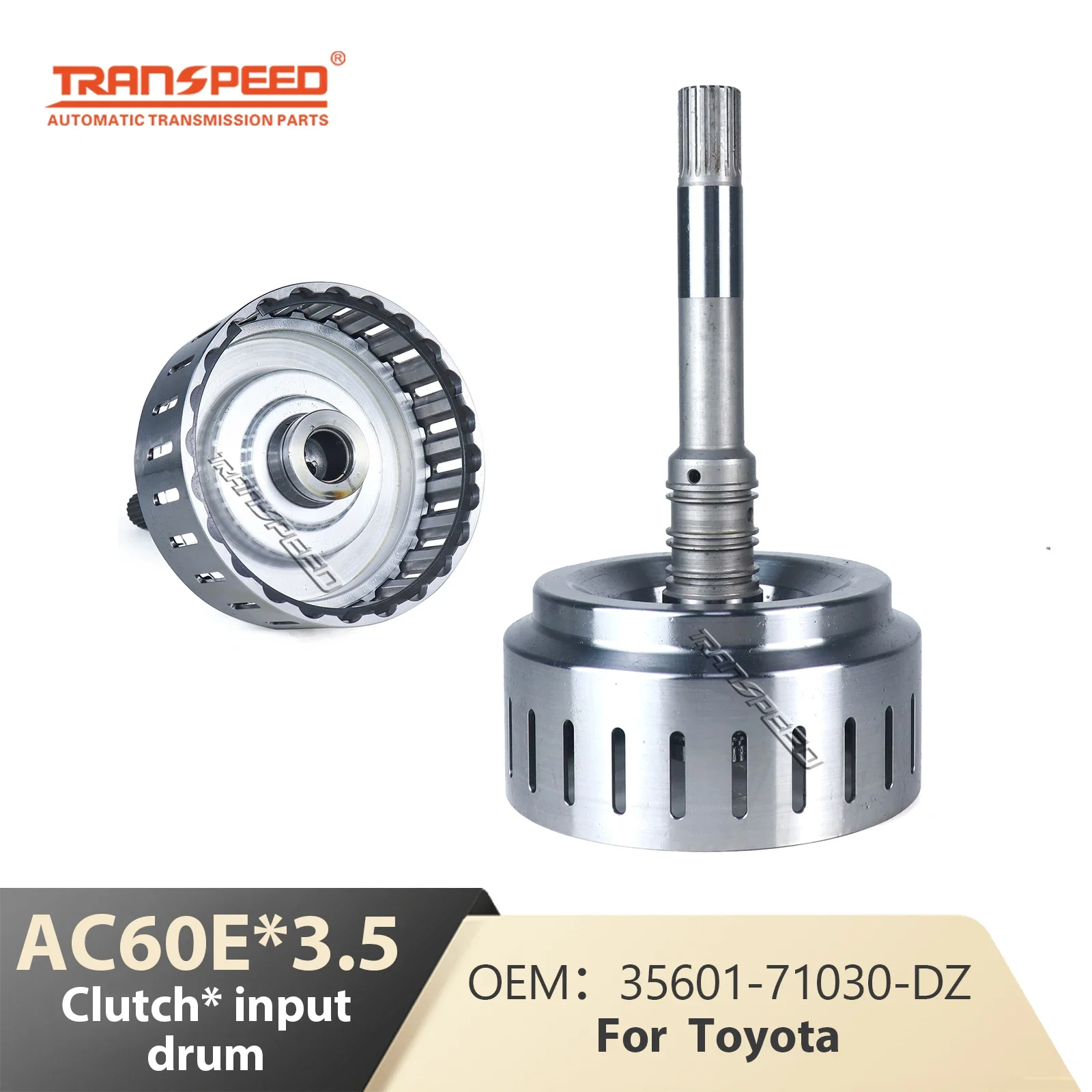 TRANSPEED AC60F AC60E Transmission Clutch input drum for Toyota 3.5L TACOMA 16-21