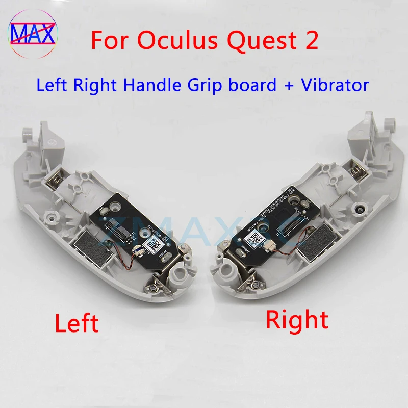 Original Left Right Handle Grip Board for Meta Oculus Quest 2 VR Headset Controller Battery Holder With Vibration Motor Kit