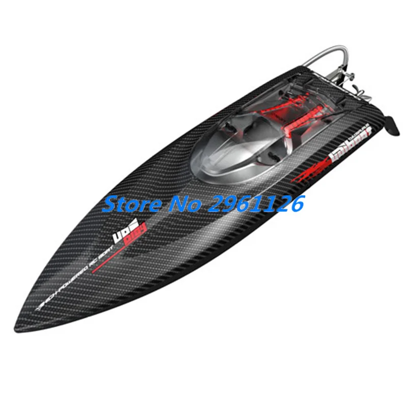 Electric Smart 63CM Oversize Remote Control Boat Brushless Motor Cool Lighting 70KM/H Ultra High Speed RC Speedboat Child Model