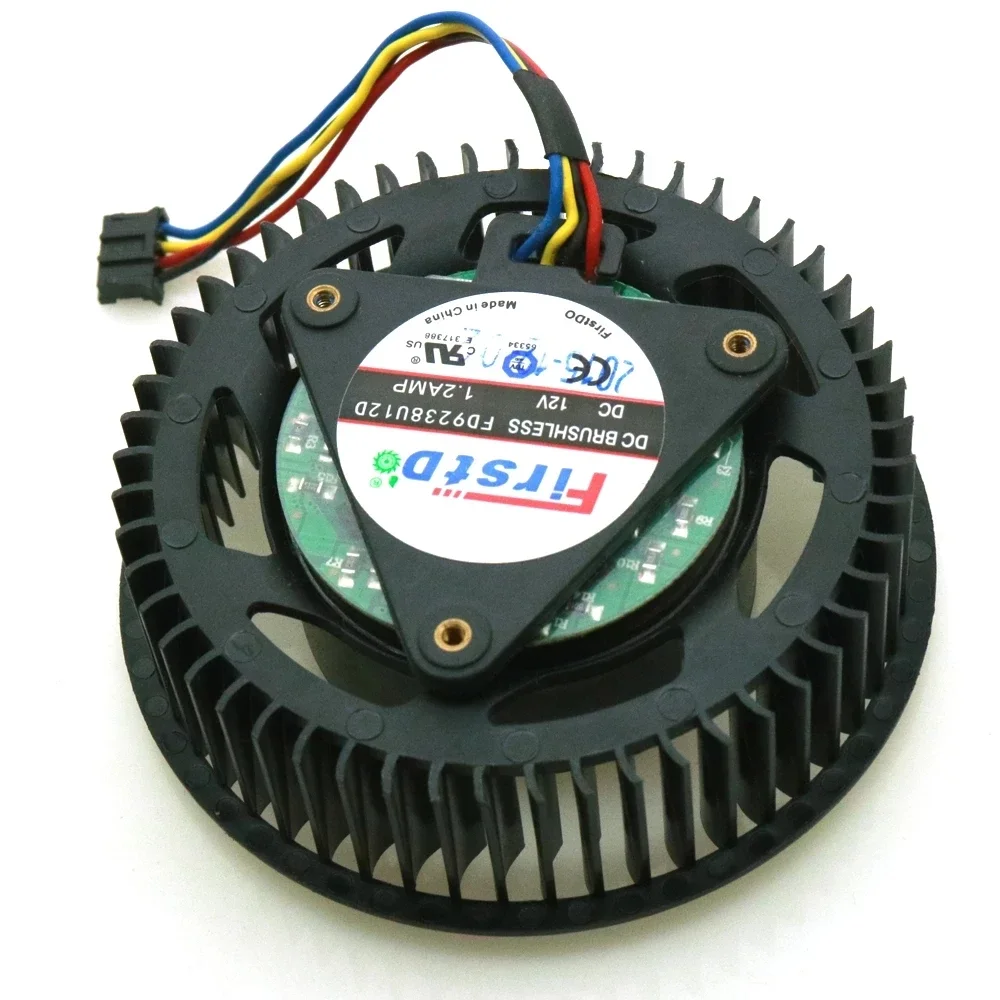 

FD9238U12D DC12V 1.2A 75 мм 37*37*37 мм VGA вентилятор для ASUS GTX960 TURBO GTX970 OC кулер для видеокарты охлаждающий вентилятор