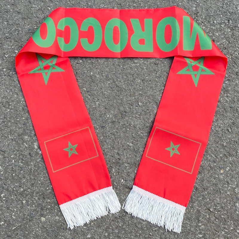 Aerlxemre-وشاح بوليستر على الوجهين ، العلم الوطني لكرة القدم ، مشجعي كرة القدم ، طباعة 14 × ، بوليستر #2