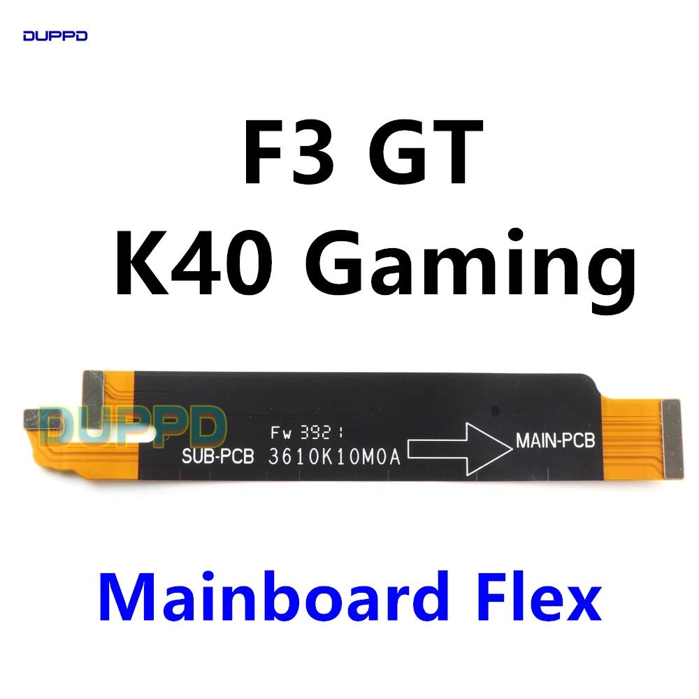 For Xiaomi Poco F3 GT Redmi K40 Gaming SIM Card Slot Holder Mainboard Motherboard Flex Cable Main board Charging Board