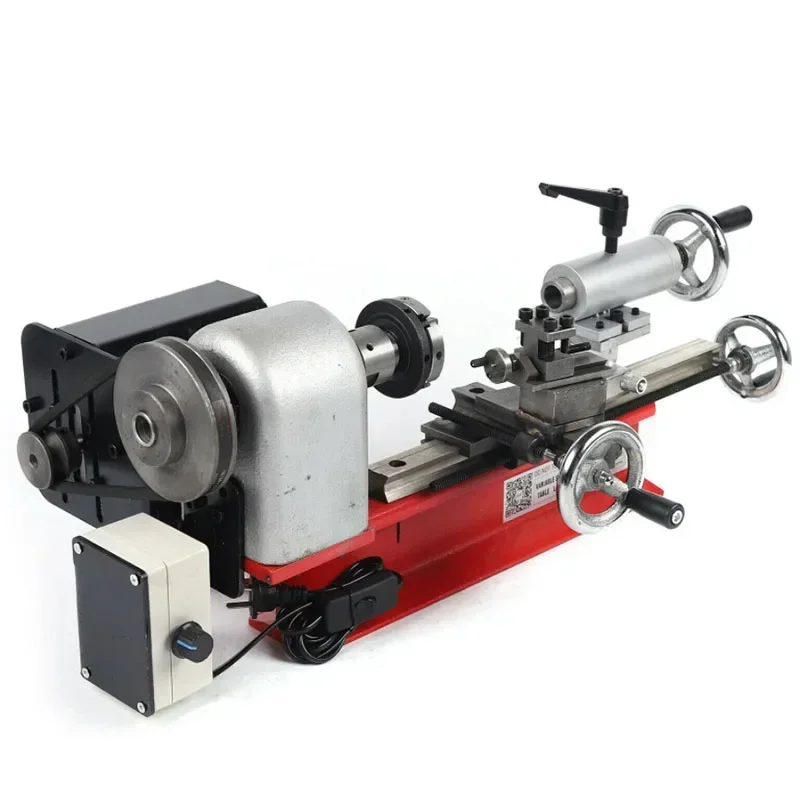 

220v Electric Woodworking Lathe DIY Scientific Research Home [4-jaw 65 Chuck]