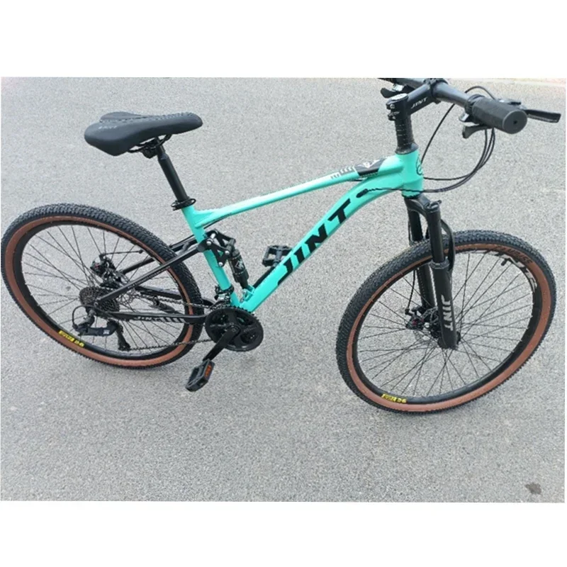 26 inch mtb Full Suspension Mountain Bike Softail Cross Country bicicleta 27/30speed dual disc brake Downhill Bike adult bicycle