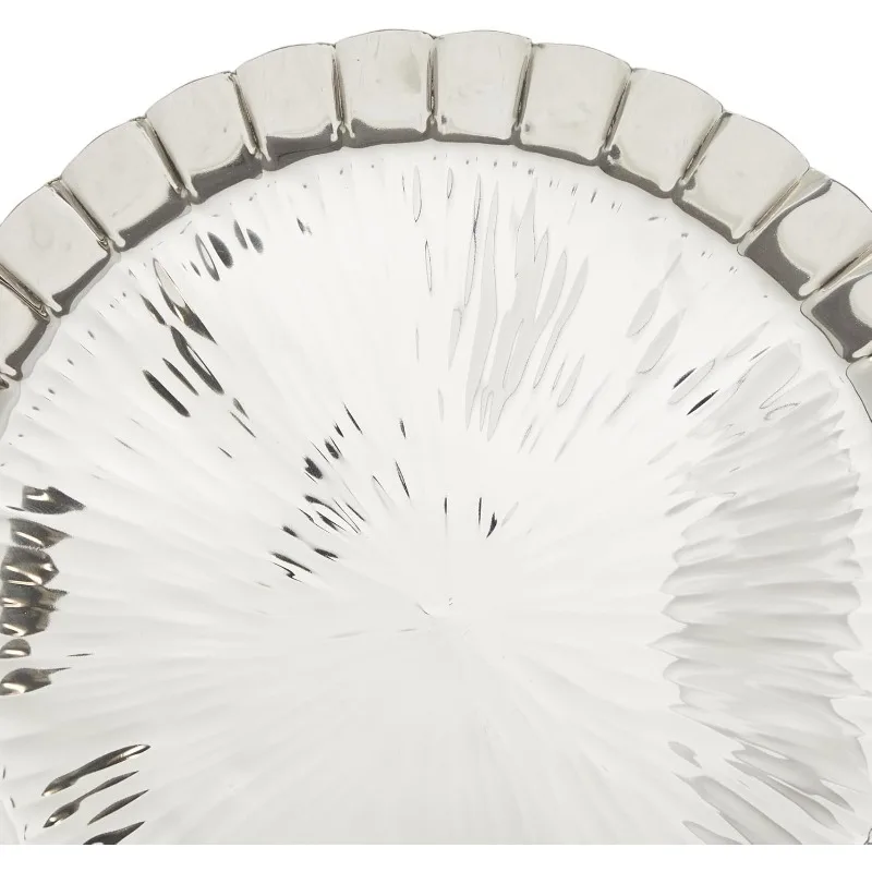 79 لوحة معدنية من الفولاذ المقاوم للصدأ لتزيين جدران المنزل مع تصميم مطروق، مجموعة من 9 فنات جدارية 16 بوصة عمق، فضي