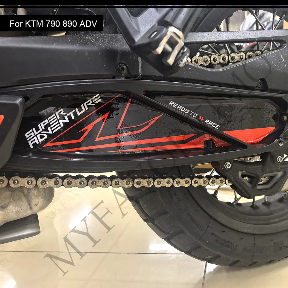 For KTM Duke 790 890 890S 890R 890GP SR GP Adventure Motorcycle Stickers Swing Arm Swingarm Rotating Shaft Protection Decals