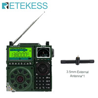 Retekess TR113 Flagship Fever Receiver Full Band Ham Radio Portable Radio Amateur Shortwave Wave Antenna APP Control VHF UHF AIR