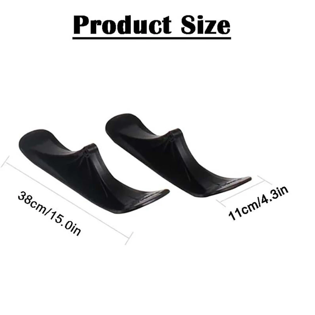 1/Pair Scooter Slitta Slitta da sci Slitta Tavola da sci Slitta da neve Set Scooter da sci da neve per bambini Accessori da sci all'aperto